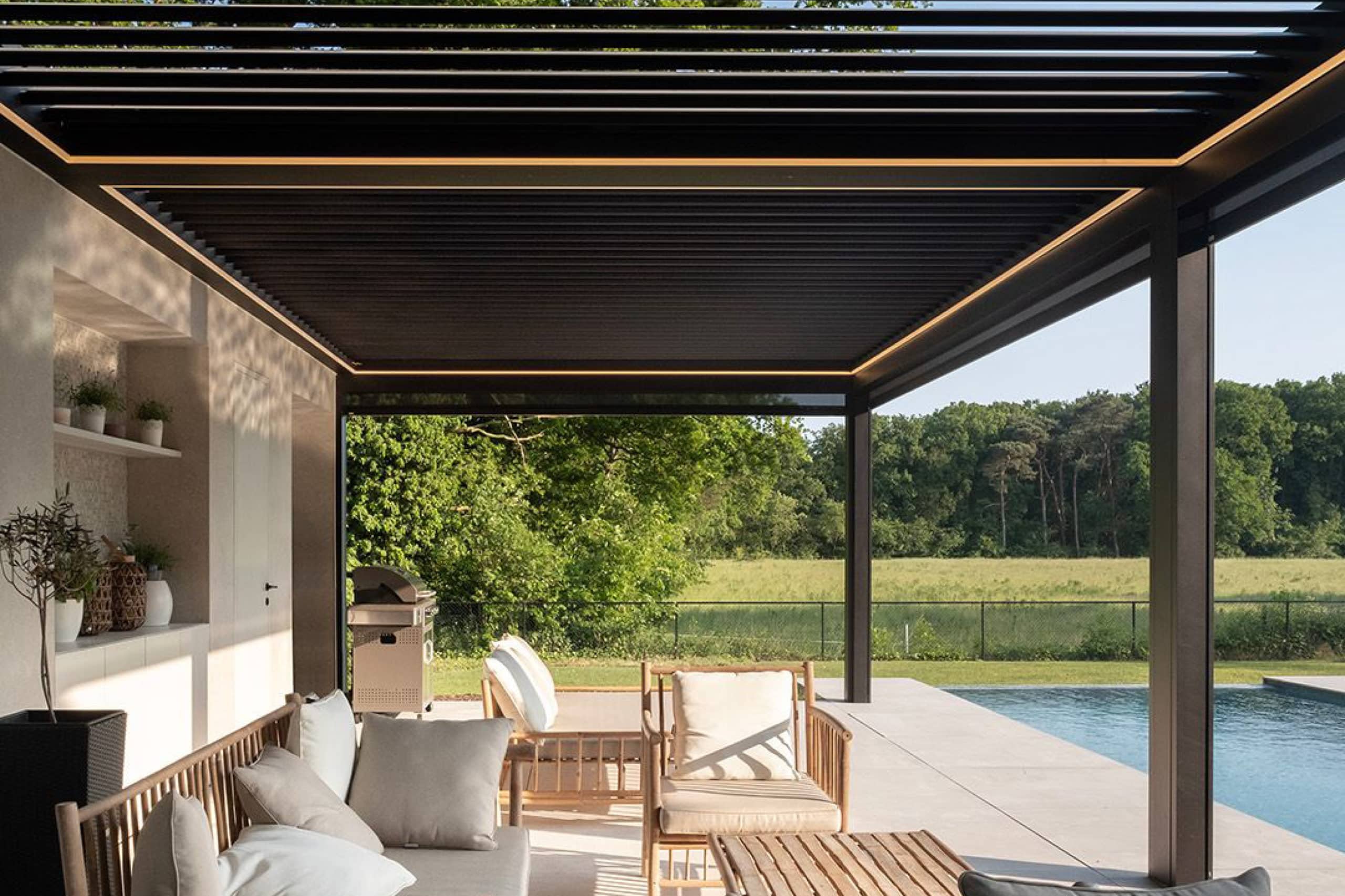 Pergola bioclimatique