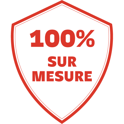100 % sur mesure